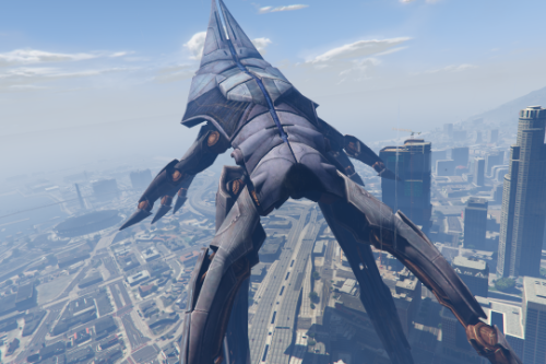 Mass Effect 3 Reaper as Blimp